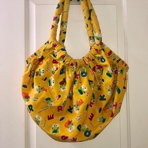 Keroppi bag, Gathered Shoulder Bag